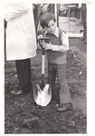 Child with shovel by University of Pittsburgh School of Law