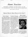 Pitt Law Alumni Newsletter Vol.1 No.4 Summer 1959 by University of Pittsburgh School of Law