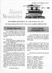 Pitt Law Alumni Newsletter Vol.2 No.1 Fall 1959 by University of Pittsburgh School of Law