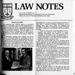 Law Notes Vol. 3 No. 2 Winter 1975-1976