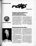 Law Notes Vol. 12 No. 1 Winter 1986-1987