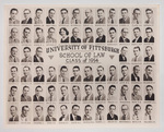 Class of 1954 Yearbook Page by University of Pittsburgh School of Law