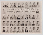 Class of 1955 Yearbook Page by University of Pittsburgh School of Law