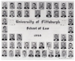 Class of 1958 Yearbook Page by University of Pittsburgh School of Law