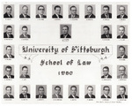 Class of 1960 Yearbook Page by University of Pittsburgh School of Law
