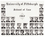 Class of 1962 Yearbook Page by University of Pittsburgh School of Law