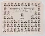 Class of 1966 Yearbook Page by University of Pittsburgh School of Law