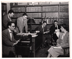 Law Review members at work by University of Pittsburgh School of Law