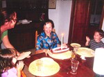 Roz's birthday in Umbria with grandchildren by Harry Litman
